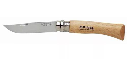 Opinel N°7 Inox zsebkés, ajándék gravírozással - 000693