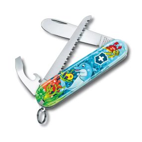   Victorinox My First bicska ajándék gravírozással | Childre Sets | Animal Edition - Delfin Dolphi - 0.2373.E1