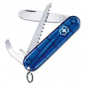   Victorinox My First bicska ajándék gravírozással H | Áttetsző Kék - 0.2373.T2