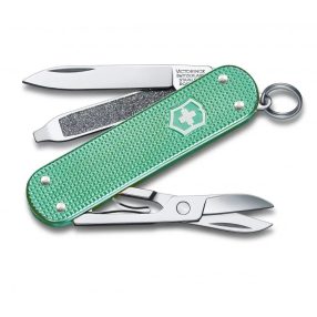   Victorinox Classic SD Alox ajándék gravírozással| Zsebkés Minty Mint - 0.6221.221G