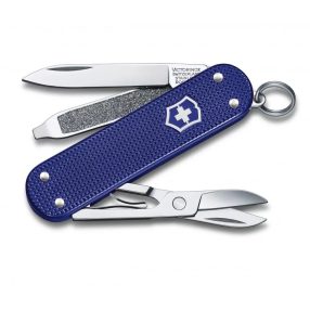   Victorinox Classic SD Alox ajándék gravírozással| Zsebkés Night Dive - 0.6221.222G