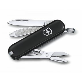   Victorinox Classic SD ajándék gravírozással | Dark Illusion - 0.6223.3G