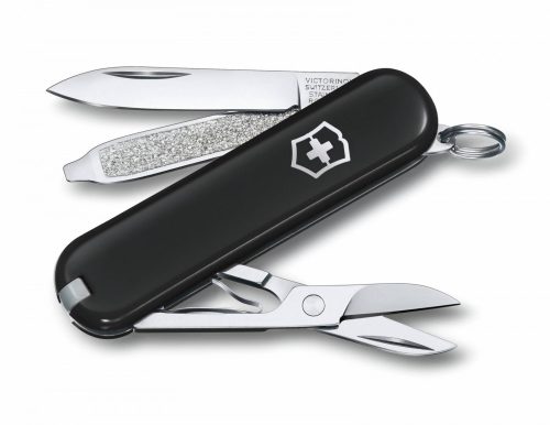 Victorinox Classic SD ajándék gravírozással | Dark Illusion - 0.6223.3G