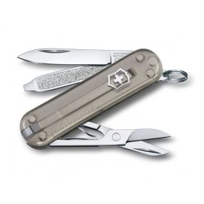   Victorinox Classic SD ajándék gravírozással |Transparent Mystical Morning - 0.6223.T31G