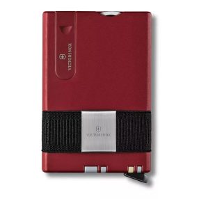   Victorinox Smart Card Wallet pénz és kártyatartó ajándék gravírozással, Piros | Iconic Red 0.7250.13