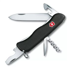   Victorinox bicska ajándék gravírozással - Picknicker black - 0.8353.3
