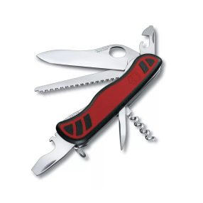   Victorinox bicska ajándék gravírozással - Forester M Grip | Piros-fekete 0.8361.MC