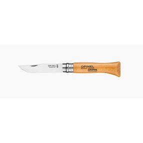   Opinel N°06 Carbon zsebkés, ajándék gravírozással - 113060
