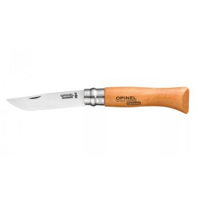   Opinel N°08 Carbon zsebkés, ajándék gravírozással - 113080