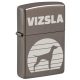 Zippo öngyújtó ajándék gravírozással - 150 Black Ice Vizsla Design