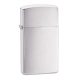 Zippo öngyújtó ajándék gravírozással - 1600 Slim Br Finish Chrm