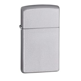   Zippo öngyújtó ajándék gravírozással - 1605 Slim Satin Chrome