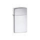 Zippo öngyújtó ajándék gravírozással - 1610 Slim High Polish Chrome