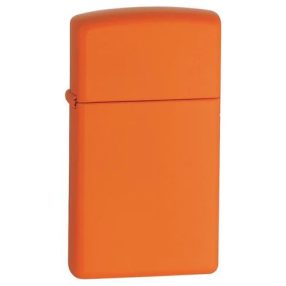   Zippo öngyújtó ajándék gravírozással - 1631 Slim orange matte