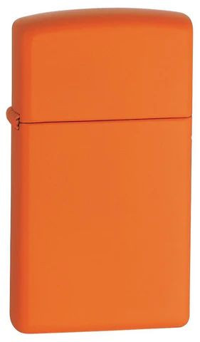 Zippo öngyújtó ajándék gravírozással - 1631 Slim orange matte