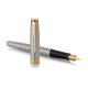 Parker Royal Sonnet Töltőtoll ajándék gravírozással - Rozsdamentes Acél, Arany Klipsz 1931504