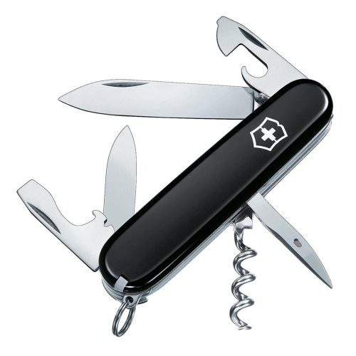 Victorinox bicska ajándék gravírozással - Spartan | Zsebkés | Fekete 1.3603.3