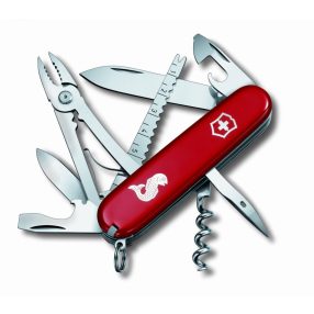   Victorinox bicska ajándék gravírozással - Angler Piros - 1.3653.72