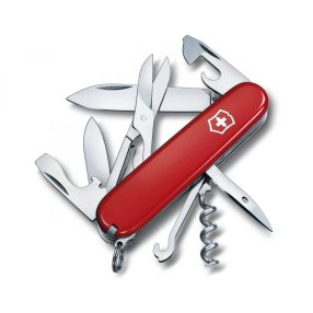   Victorinox bicska ajándék gravírozással - Climber | Piros - 1.3703