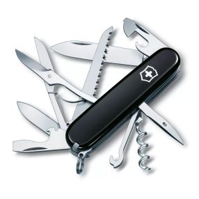   Victorinox bicska ajándék gravírozással - Huntsman | Black - 1.3713.3