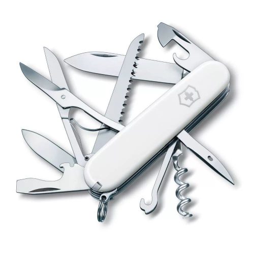 Victorinox bicska ajándék gravírozással - Huntsman | White - 1.3713.7