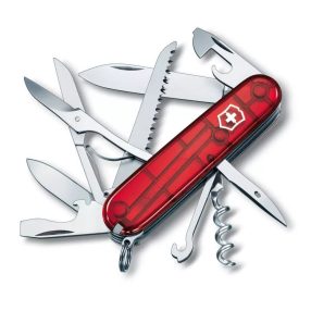   Victorinox bicska ajándék gravírozással - Huntsman | Red tran - 1.3713.T