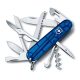 Victorinox bicska ajándék gravírozással - Huntsman | Blue tran - 1.3713.T2