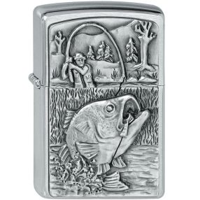   Zippo öngyújtó ajándék gravírozással - 2000407 Bass Fishing