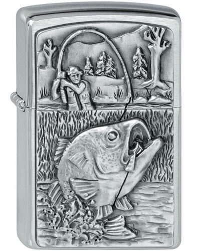 Zippo öngyújtó ajándék gravírozással - 2000407 Bass Fishing