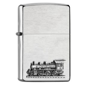   Zippo öngyújtó ajándék gravírozással - 2007833 Locomotive Emblem PL200