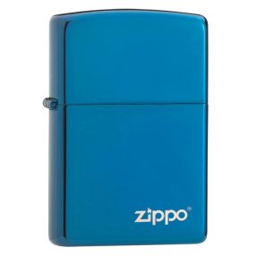   Zippo öngyújtó ajándék gravírozással - 20446ZL Hi Pol Blue W/Zippo