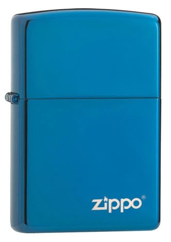 Zippo öngyújtó ajándék gravírozással - 20446ZL Hi Pol Blue W/Zippo