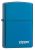 Zippo öngyújtó ajándék gravírozással - 20446ZL Hi Pol Blue W/Zippo