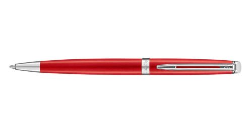 Waterman Hemisphere Golyóstoll ajándék gravírozással, Piros, Ezüst Klipsz - 2046601