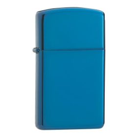   Zippo öngyújtó ajándék gravírozással - 20494 Slim Hi Pol Blue