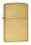 Zippo öngyújtó ajándék gravírozással - 204 Reg Br Fin Solid Brss