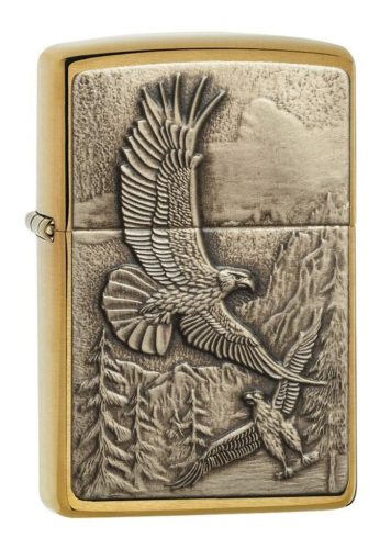 Zippo öngyújtó ajándék gravírozással - 20854 Where Eagles Dare