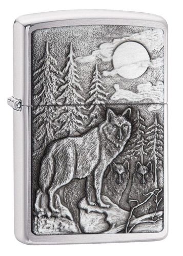 Zippo öngyújtó ajándék gravírozással - 20855 Timberwolves