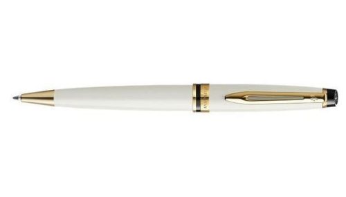 Waterman Expert golyóstoll ajándék gravírozással, Ivory, Arany klipsz - 2099433