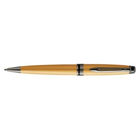   Waterman Expert Golyóstoll ajándék gravírozással, Metál Arany, Szürke Klipsz - 2119260