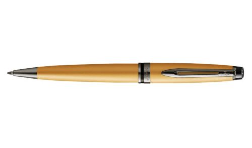 Waterman Expert Golyóstoll ajándék gravírozással, Metál Arany, Szürke Klipsz - 2119260