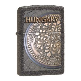   Zippo öngyújtó ajándék gravírozással - 211 Hungary - Cover Plate