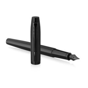  Parker Royal IM töltőtoll ajándék gravírozással - Matt fekete, fekete klipsz 2127741