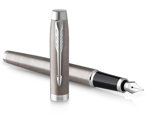 Parker Royal IM Essential töltőtoll ajándék gravírozással - Rozsdamentes acél, ezüst klipsz 2143635