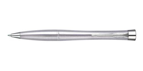 Parker Royal Urban Twist golyóstoll ajándék gravírozással - Rozsdamentes csiszolt, ezüst klipsz METRO 2143641