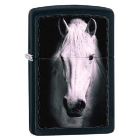   Zippo öngyújtó ajándék gravírozással - 218 White Horse 13339