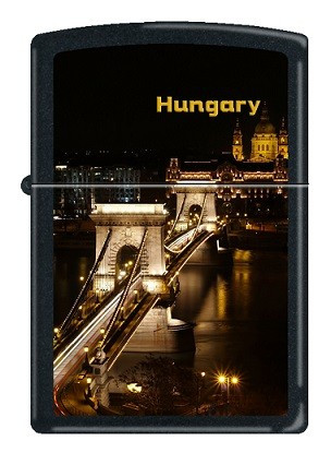 Zippo öngyújtó ajándék gravírozással - 218 Hungary - Budapest