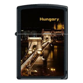   Zippo öngyújtó ajándék gravírozással - 218 Hungary - Chain Bridge 2
