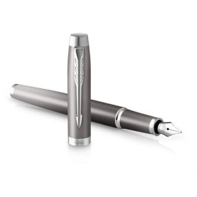   Parker Royal IM Rituals töltőtoll ajándék gravírozással - Szürke, ezüst klipsz 2203896