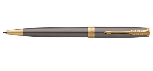 Parker Royal Sonnet Golyóstoll ajándék gravírozással, Szürke, Arany Klipsz - 2213679
